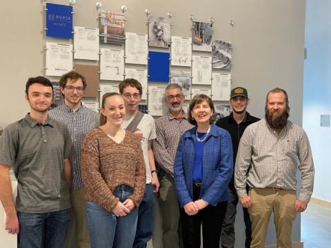 Capstone Student Team Visits Norsk Titanium